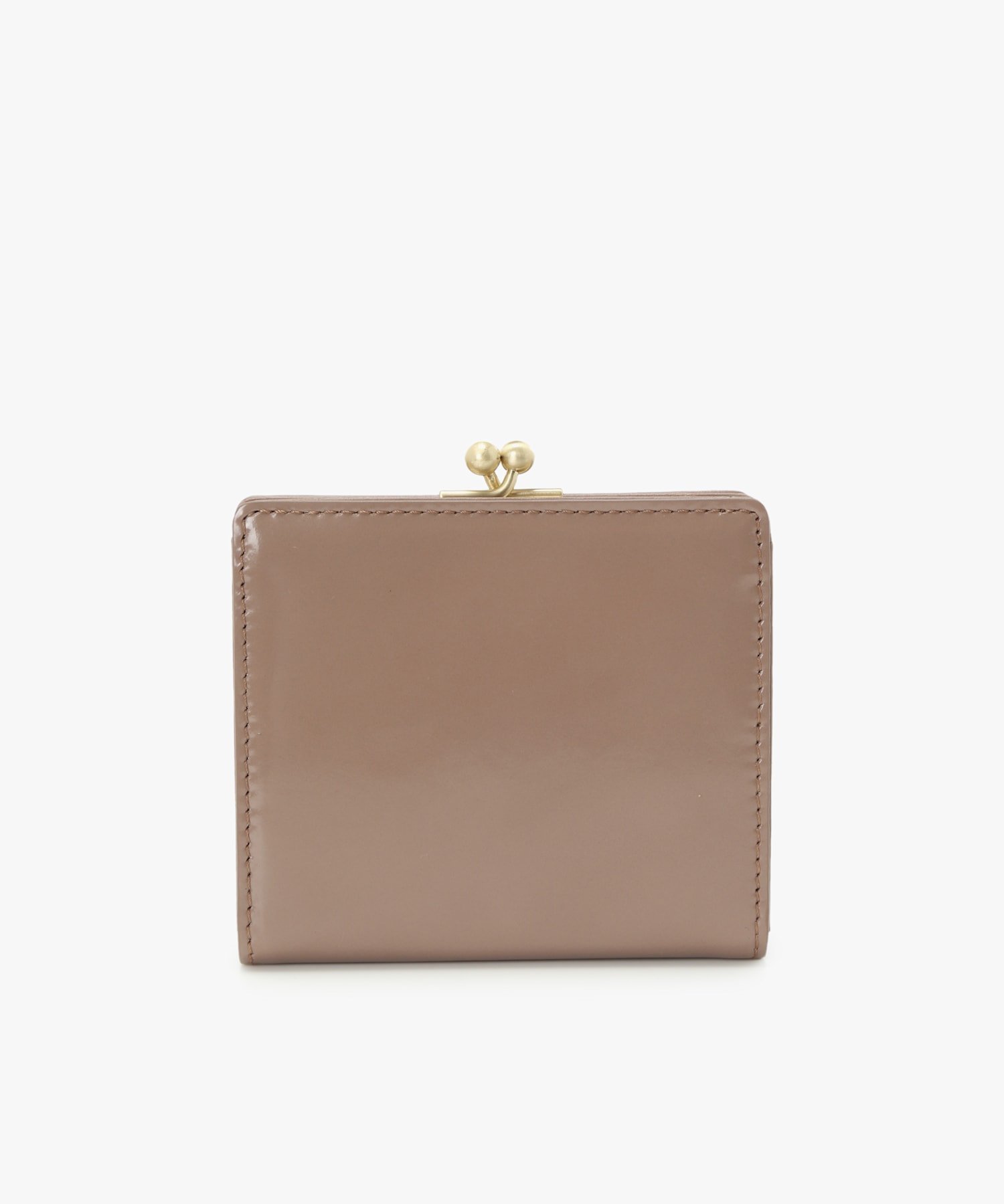 agnes b.｜ガラスレザー 二つ折り ウォレット 