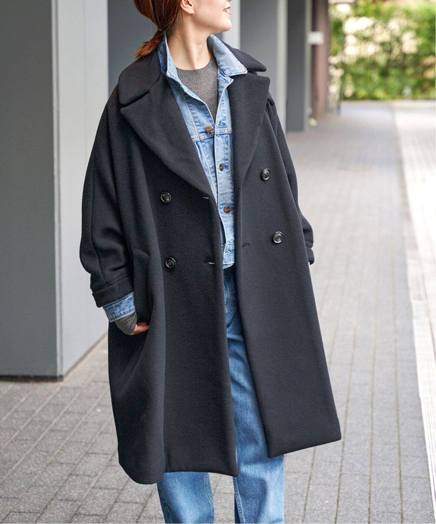 定番人気 2024AW TICCAティッカ テントコート ブラック ティッカテント