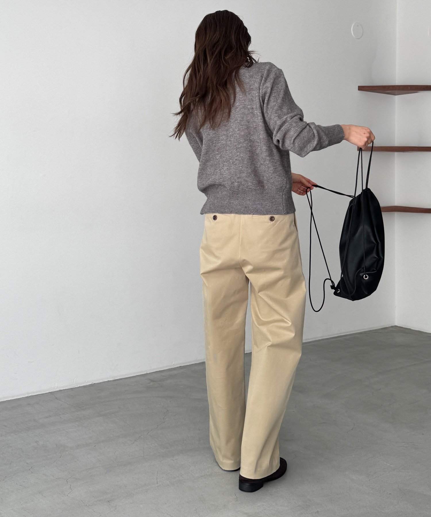 CANAL JEAN｜HARING クラシックタックパンツ | Rakuten Fashion(楽天