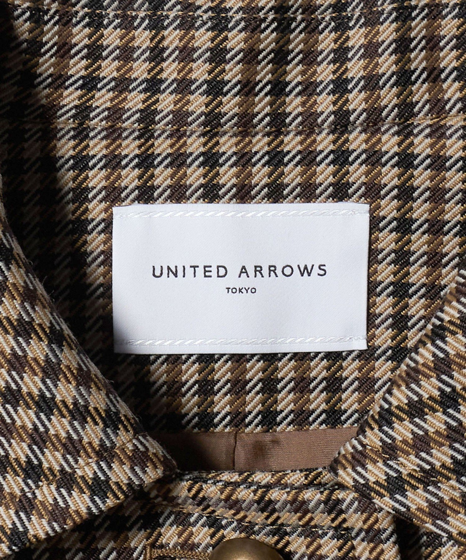 UNITED ARROWS｜チェック ショート ジャケット | Rakuten Fashion(楽天