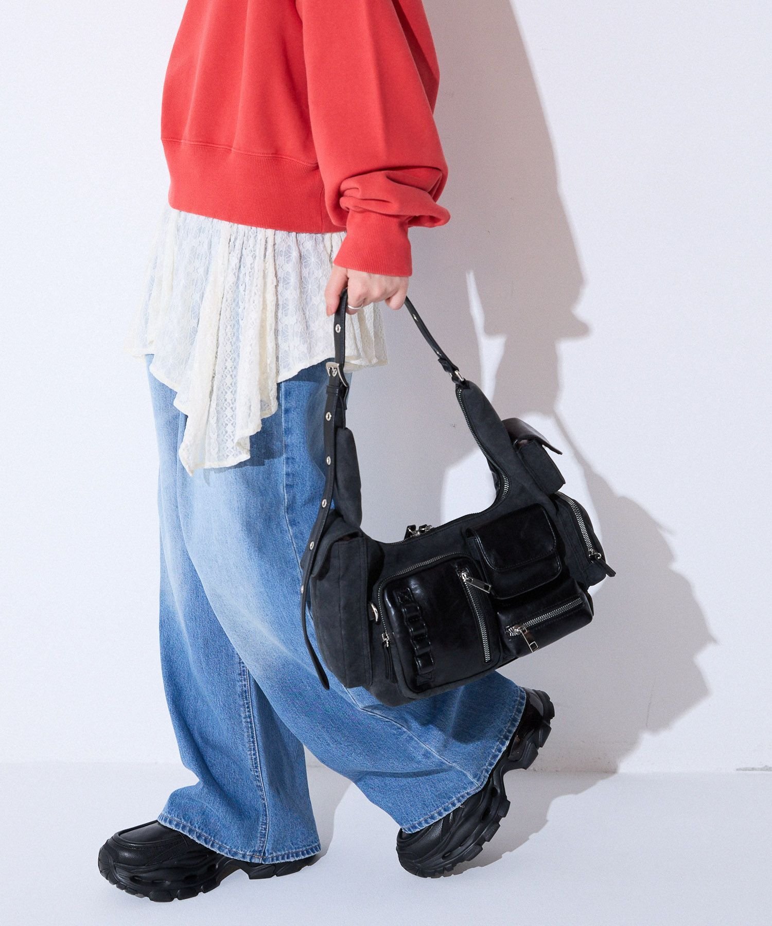 JEANASIS｜マルチポケットワンショルダーBAG | Rakuten Fashion(楽天