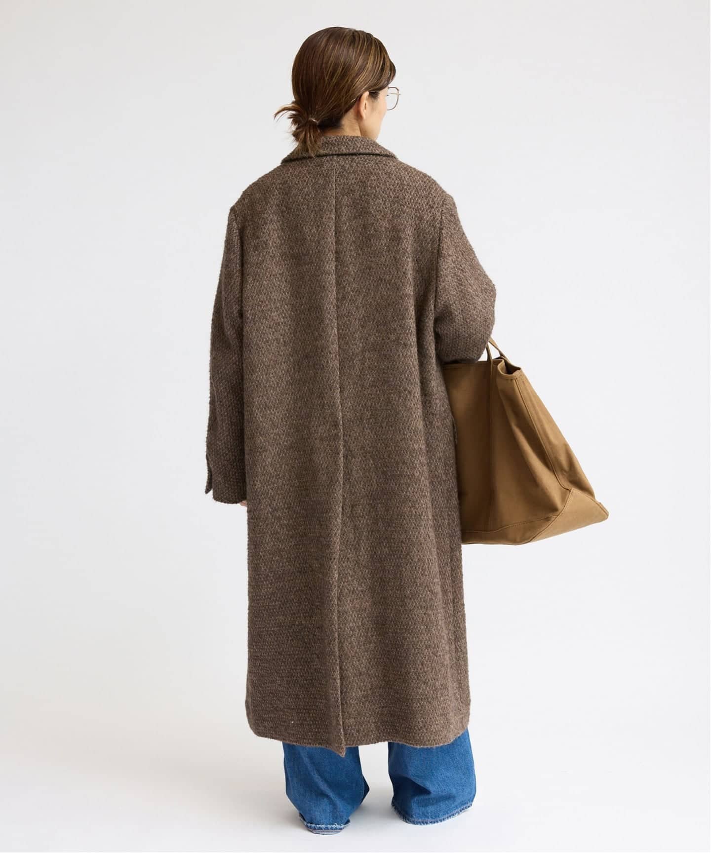 IENA｜COUTURE D'ADAM/クチュールドアダム アルパカツイードコート