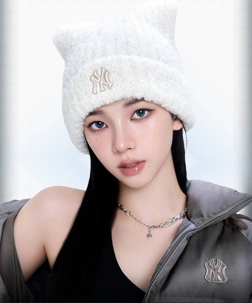 JACKROSE｜MLB KOREA/エムエルビーコリア フワモコ ミャオ ビーニー