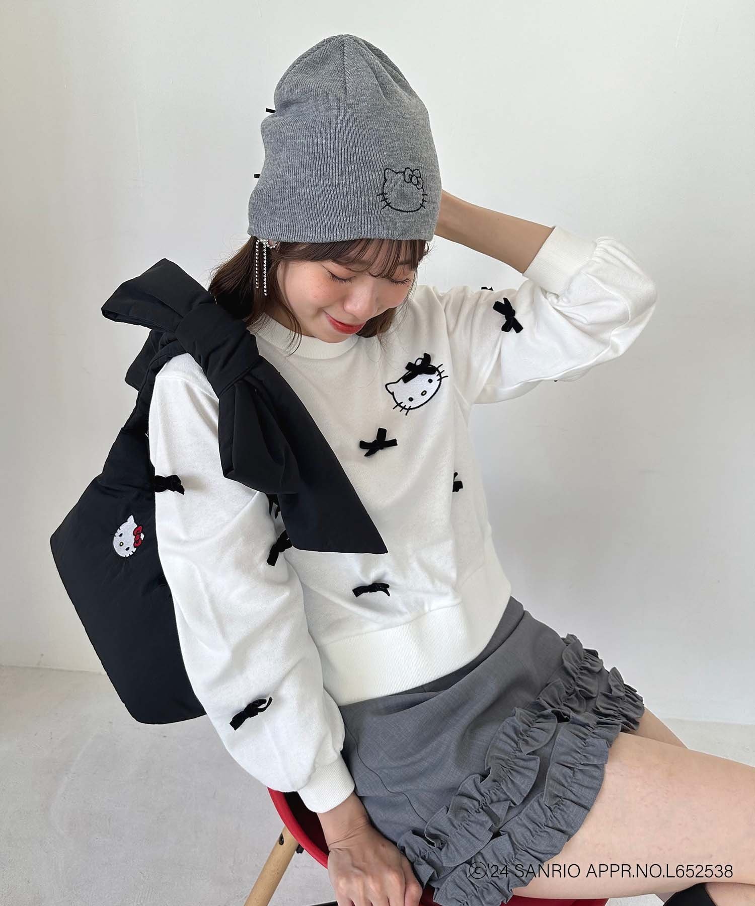 MAJESTIC LEGON｜ハローキティ プチリボンニットCAP | Rakuten Fashion