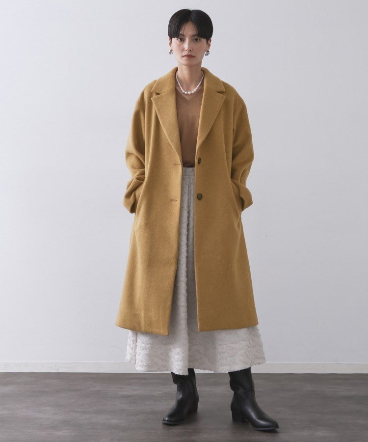 OPAQUE.CLIP｜カシミヤブレンドウールチェスターコート | Rakuten