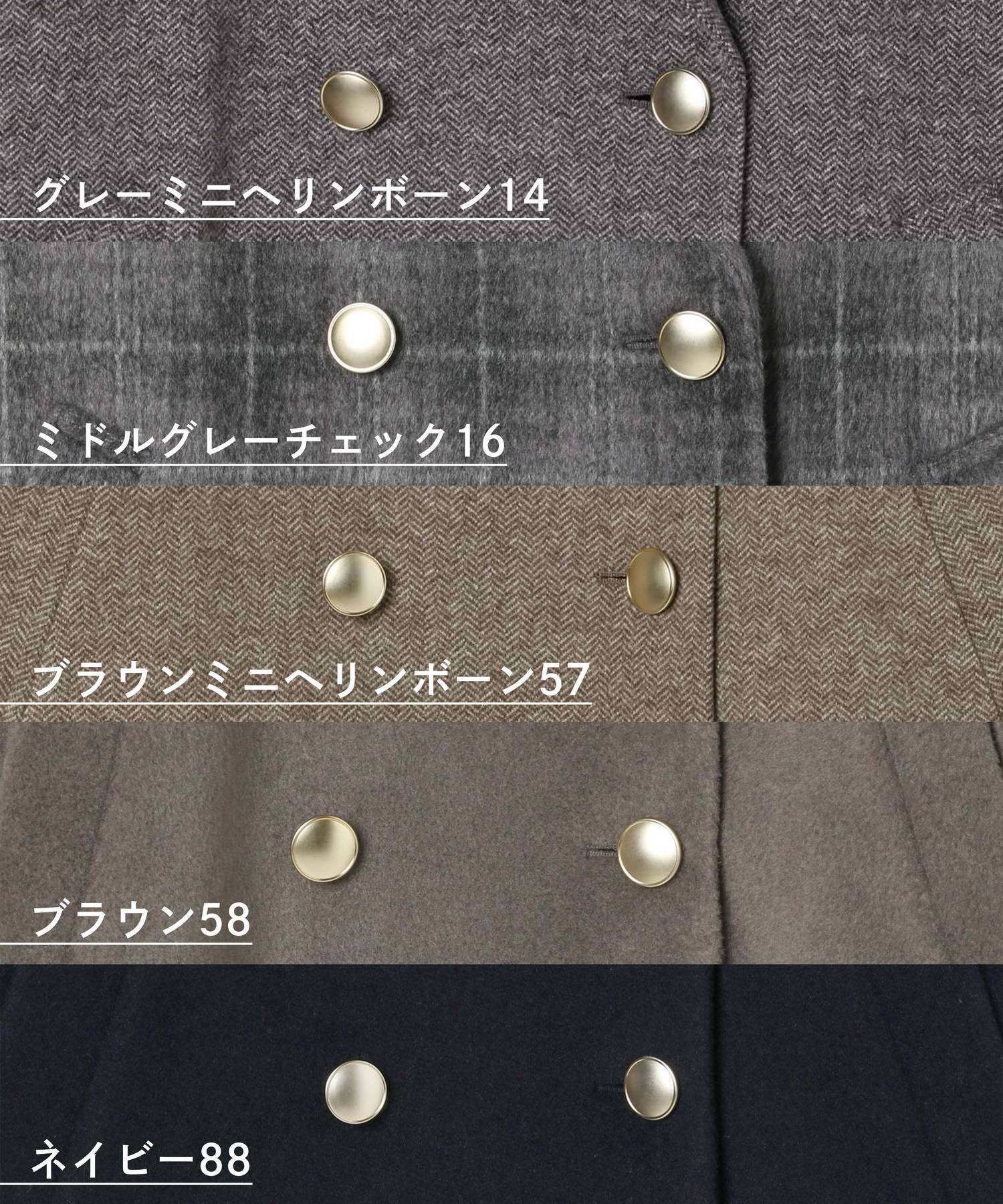 GLOBAL WORK｜軽やかストレッチ襟2WAYミドルコート/499658 | Rakuten