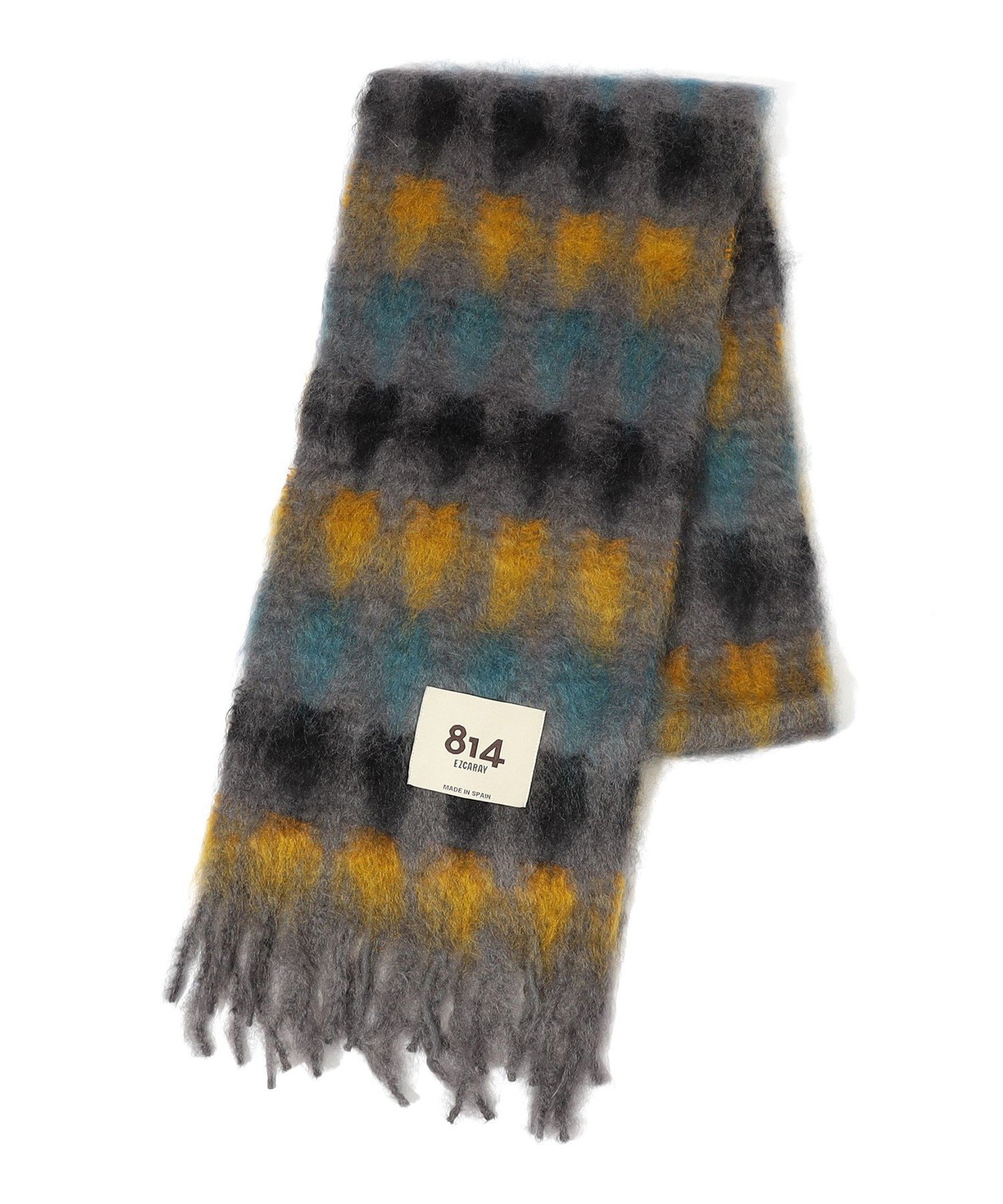 完売⭐︎814 EZCARAY Mia モヘヤストール 赤チェック トゥモローランド