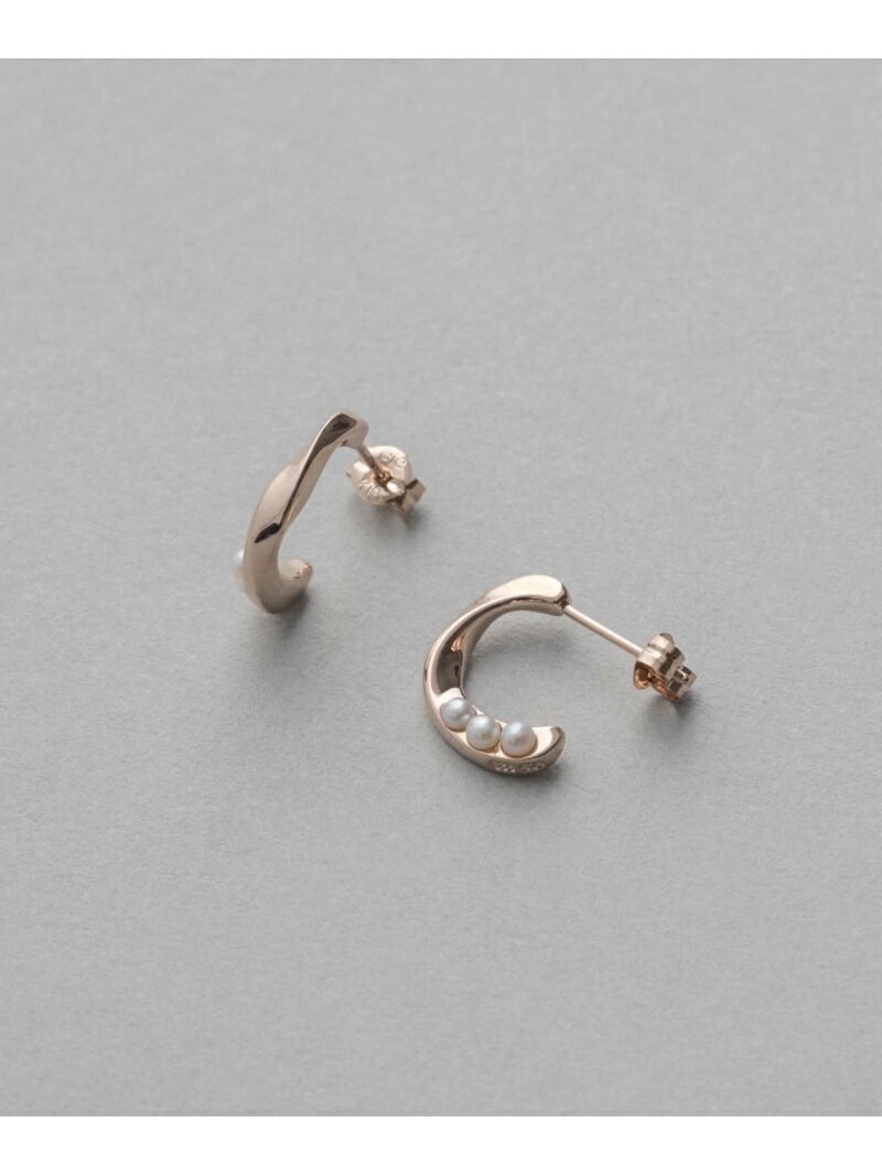 ete｜パール ツイスト フープピアス | Rakuten Fashion(楽天