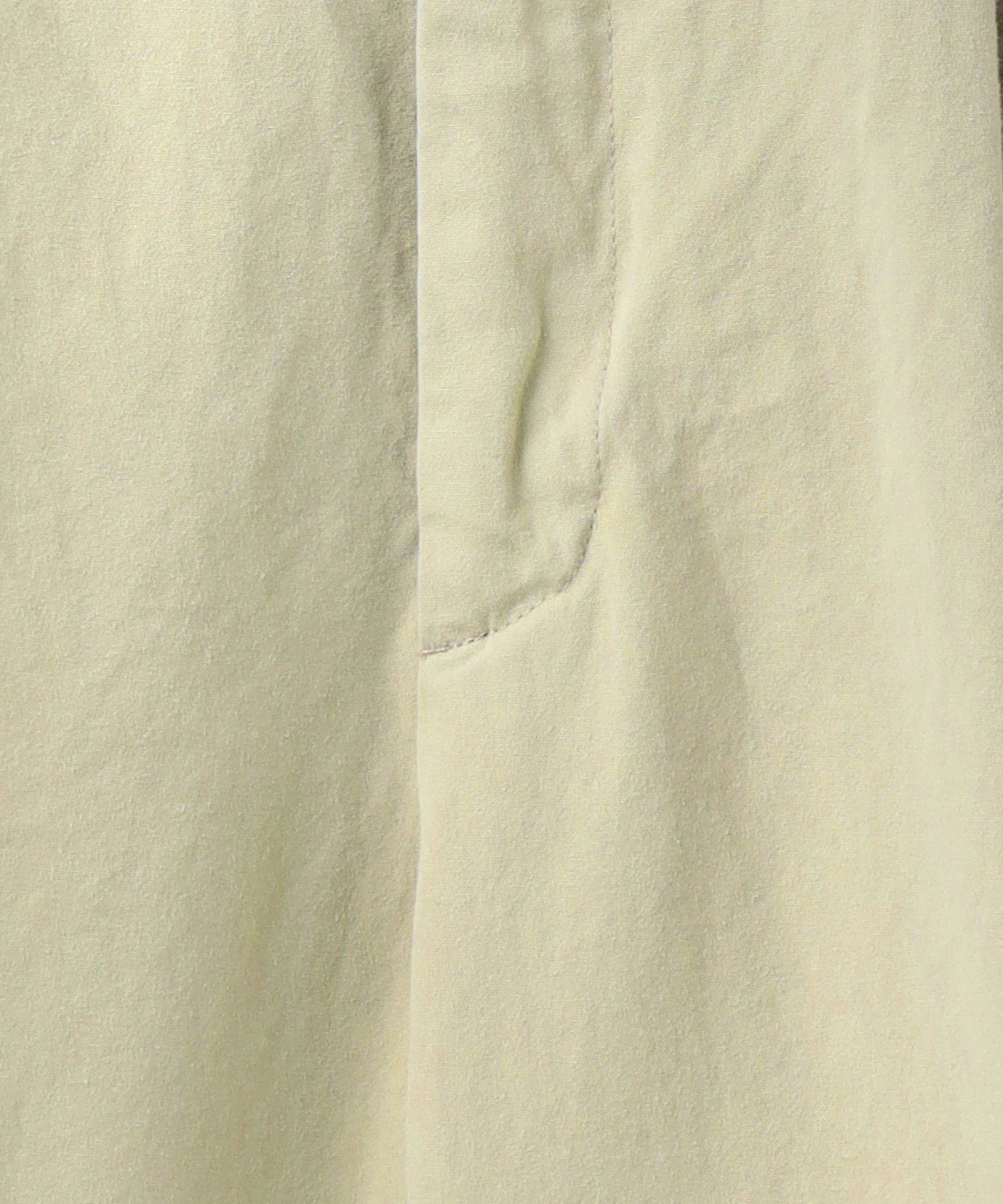 ＜6(ROKU)＞コットン チノ ワイド パンツ　ブラウン　34 6(ROKU)＞コットン チノ ワイド パンツ ブラウン 34