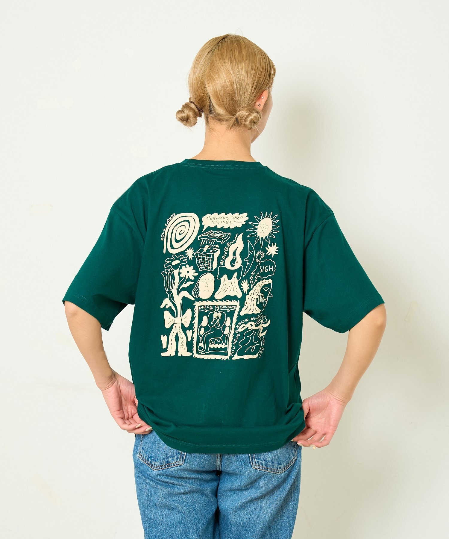 MIDNIGHT PIZZA CLUB Tシャツ 青 Lサイズ 山梨限定 MIDNIGHT PIZZA