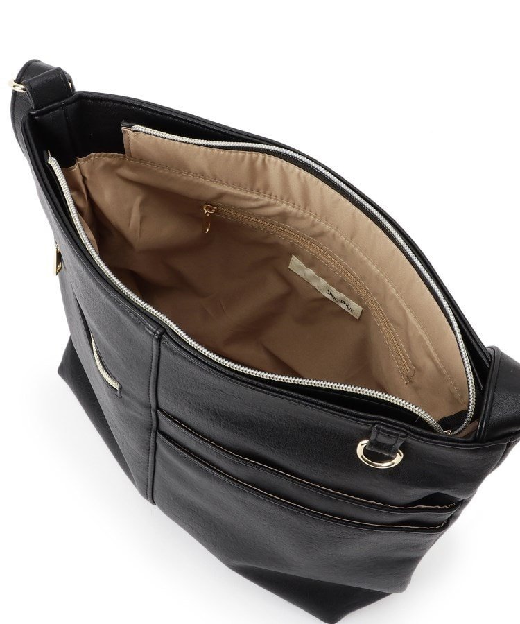 SHOO・LA・RUE｜【8ポケット】フロント切り替えショルダーバッグ