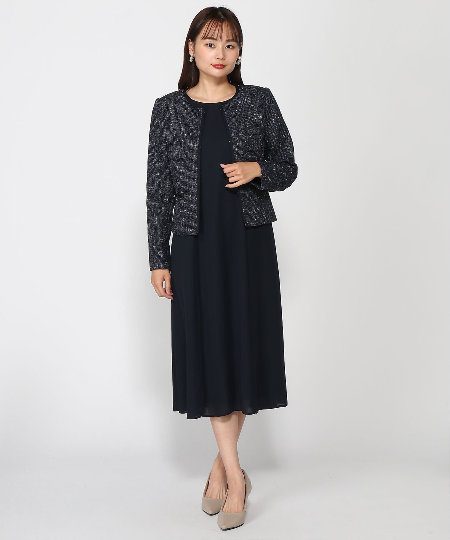 日本製 東京イギン ジブリーヌ マザーズドレス セレモニースーツ