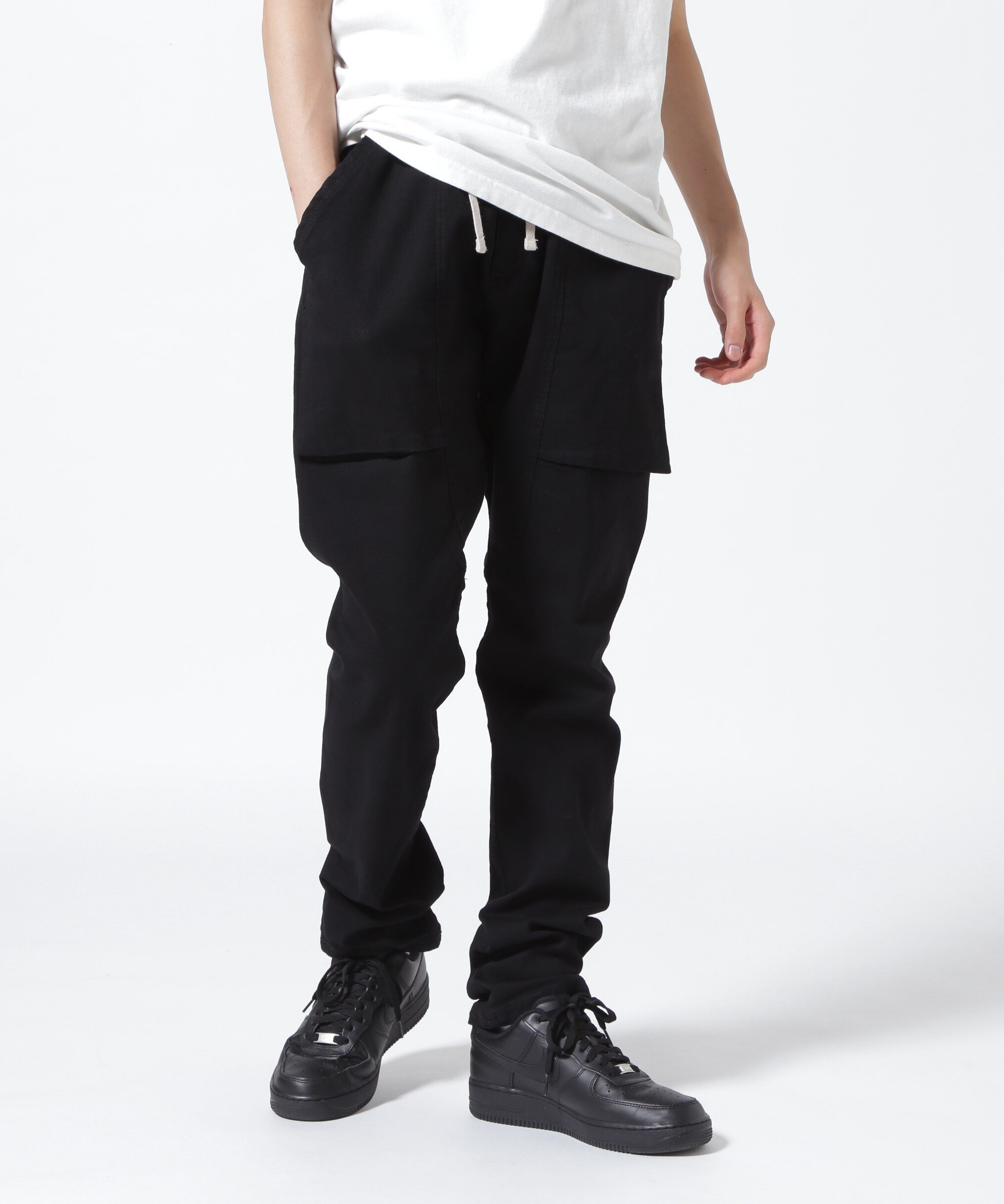 LHP｜DankeSchon/ダンケシェーン/PREMIUM TC BLACK SARROUEL PANTS