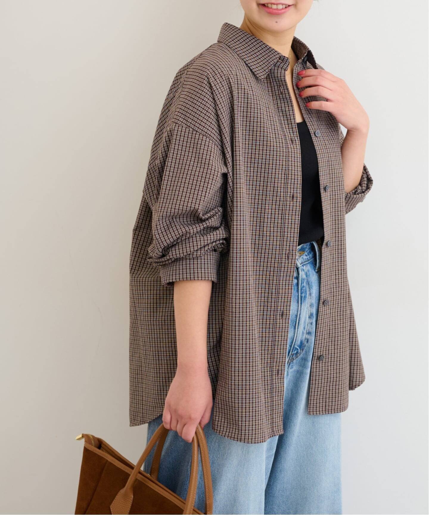 JOURNAL STANDARD relume｜チェックオーバーサイズシャツ | Rakuten