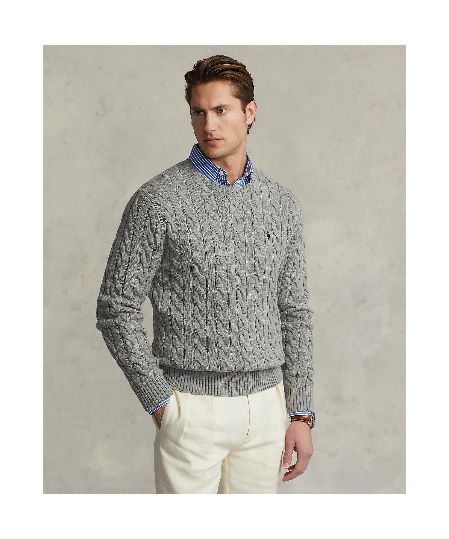 RALPH LAUREN｜ケーブルニット コットン セーター | Rakuten Fashion