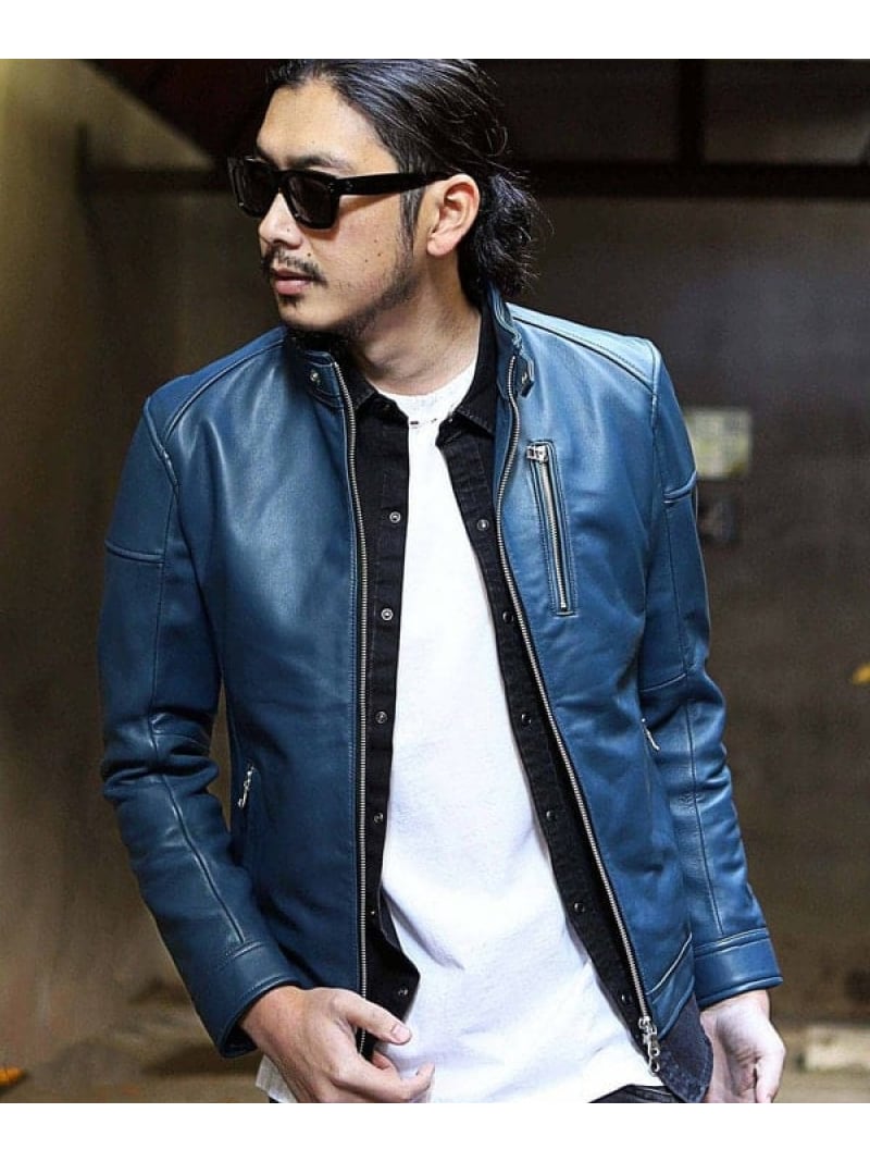 楽天市場】RATTLE TRAP シングルライダースレザージャケット メンズ