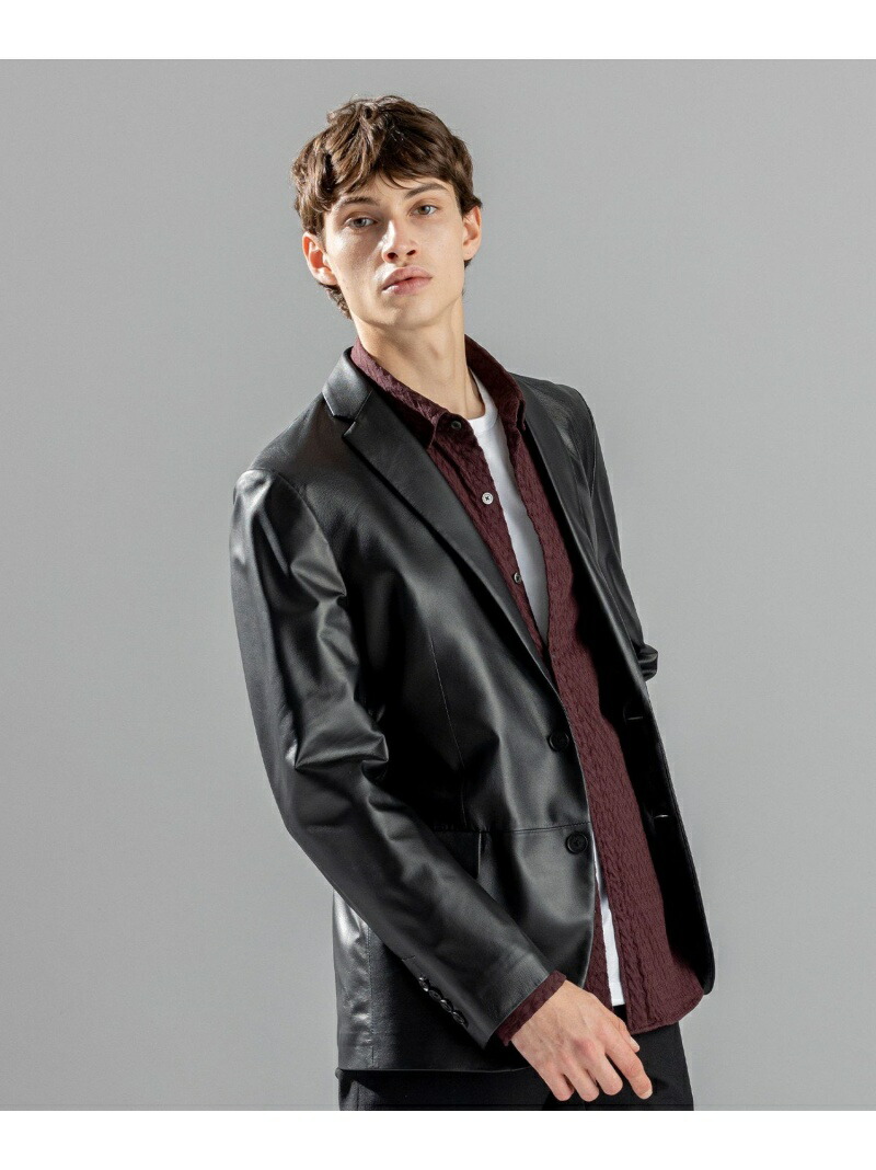 楽天市場】JOSEPH HOMME ライトラムナッパレザー ジャケット ジョゼフ