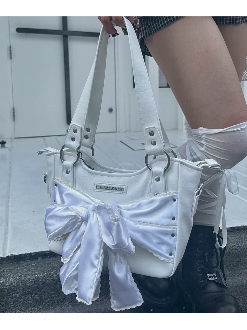 Chikashitsu + ショップ袋 ホワイト リボン等 - メルカリ Chikashitsu