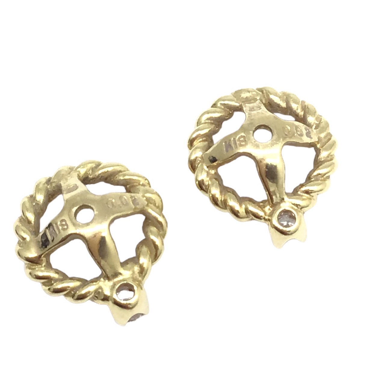 楽天市場】【中古】MIKIMOTO ミキモト パールピアス PE-864MK K18YG 本