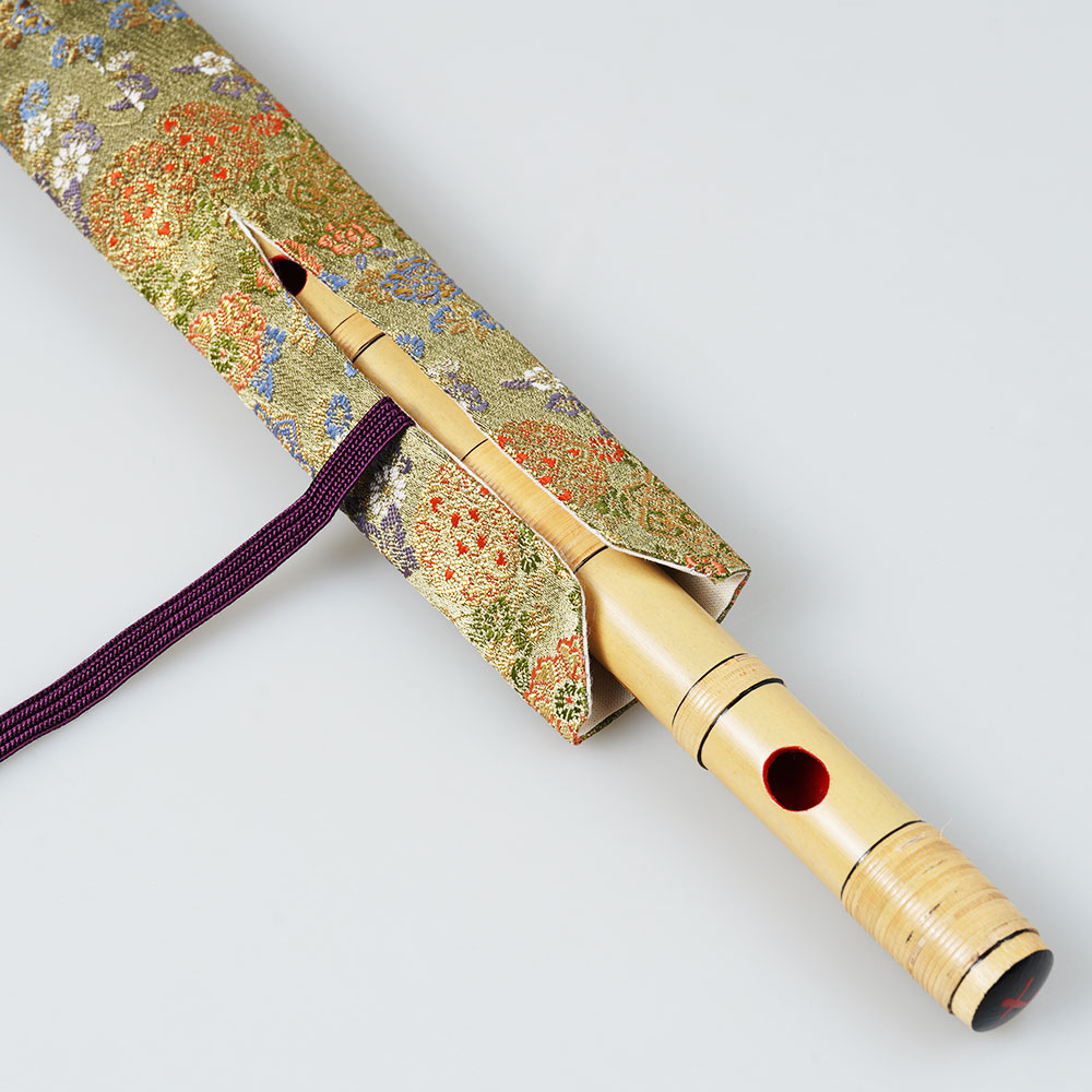 楽天市場】＜メール便対象＞ 和楽器用品 篠笛用袋 【緑系】 [ 篠笛袋