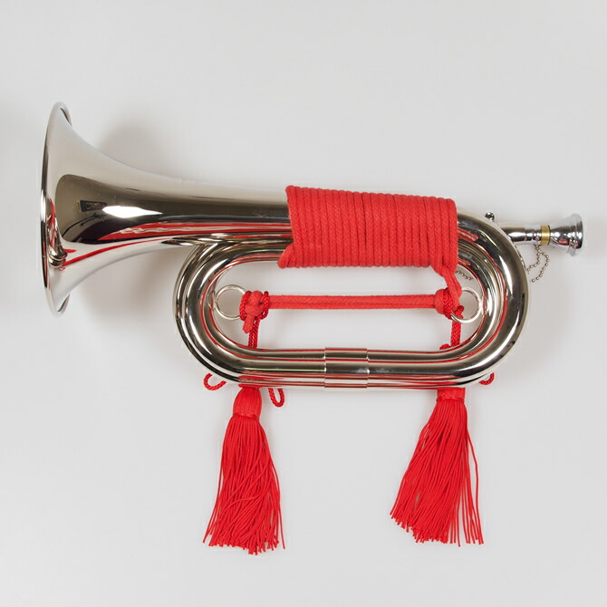 信号ラッパ 起床ラッパ 九〇式喇叭 ビューグル 3巻式 旧日本軍 太平洋