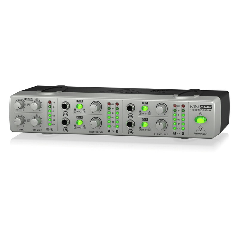 楽天市場】behringer ha8000 v2 8chヘッドホンアンプの通販