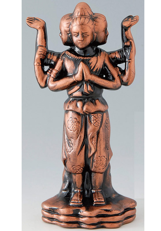 楽天市場】仏像シリーズ ブロンズカラー（青銅色）塗装 陶器製 仏像