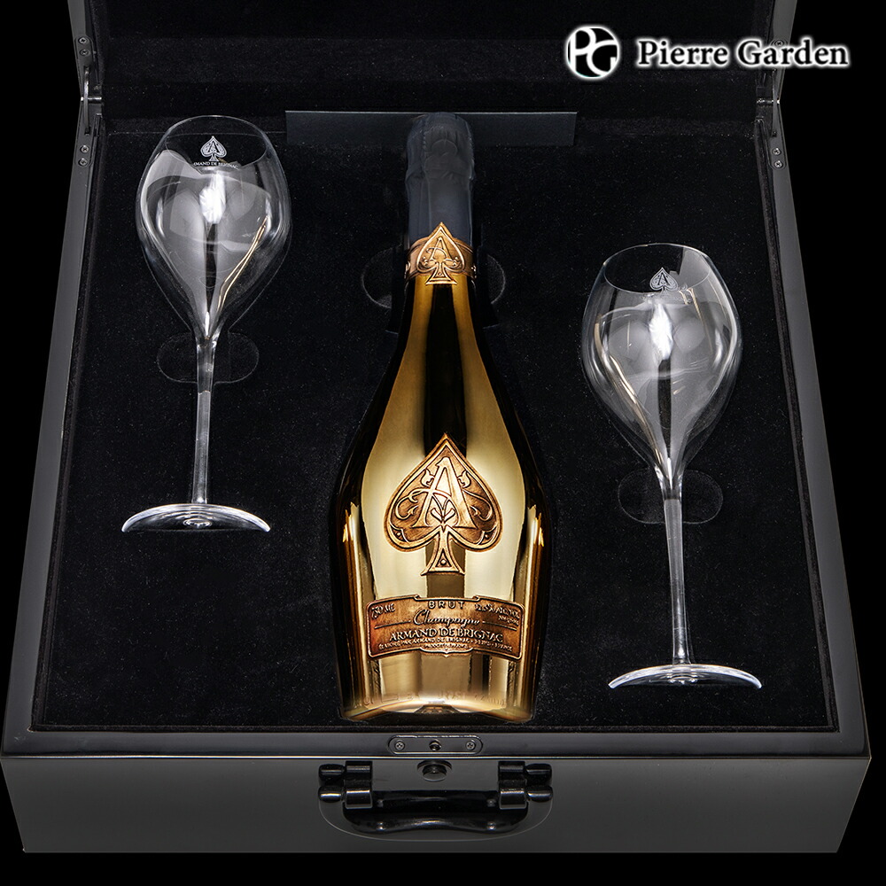 楽天市場】アルマン ド ブリニャック ドゥ・フルート ゴールド グラス