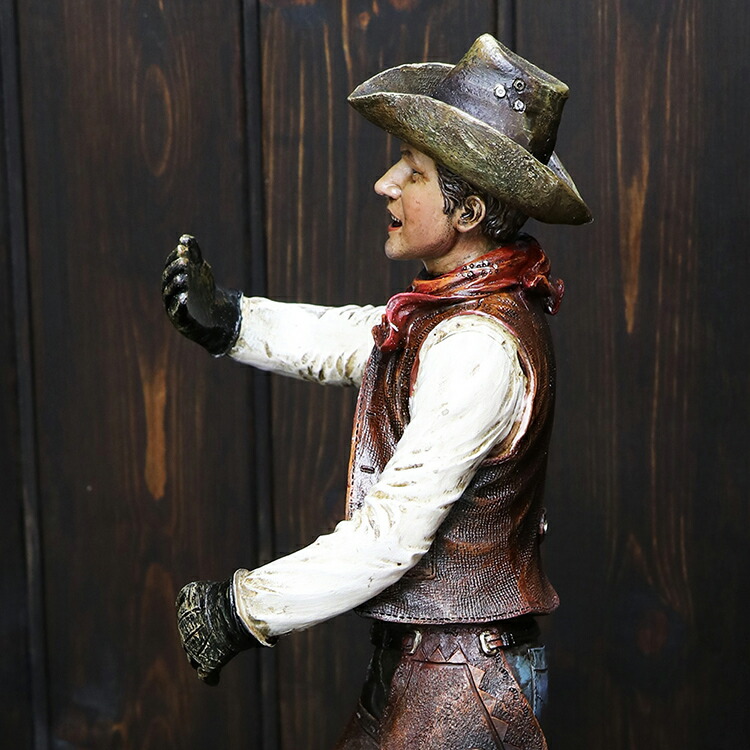 楽天市場】ウエスタン フィギュア ＆ インテリア カウボーイ