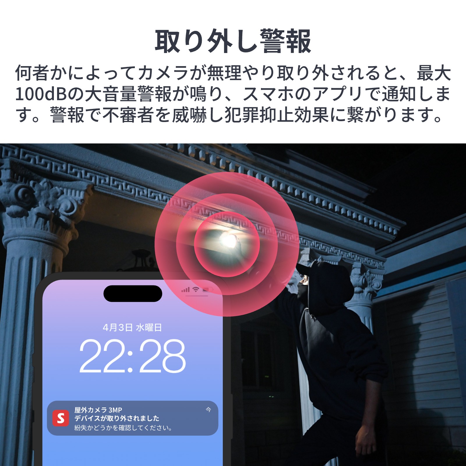 楽天市場】【入荷待ち】SwitchBot 屋外カメラ3MPソーラーパネル付き