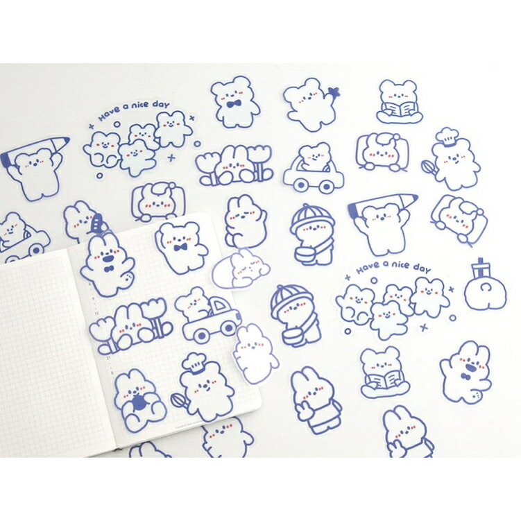 楽天市場】Telado フレークシール (s87)20柄40枚入 シール ステッカー