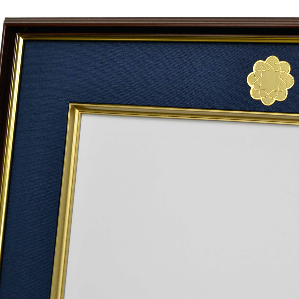 楽天市場】名誉称号専用額 ベージュ エンジ ネイビー 創価学会用 八葉