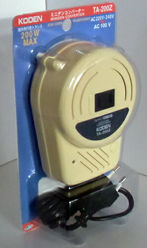 楽天市場】【変圧器】【海外用】 東京興電 海外用変圧器 ステップ