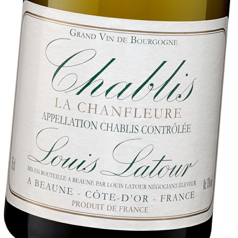 楽天市場】ルイ・ラトゥール シャブリ ラ・シャンフルール 2023 750ml