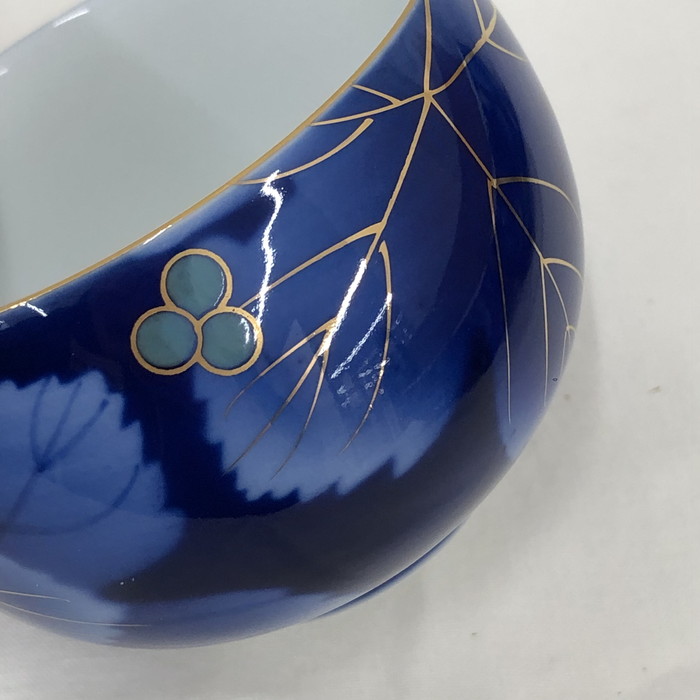 2525 深川製磁 葡萄瑠璃 大皿 5客 20cm 【公式通販】