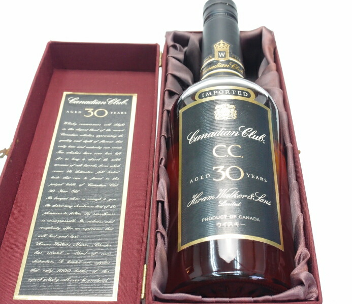 楽天市場】カナディアンクラブ 30年40％750ml : 酒のスーパー足軽 楽天