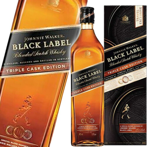 楽天市場】ジョニーウォーカー ブラックラベル トリプルカスク