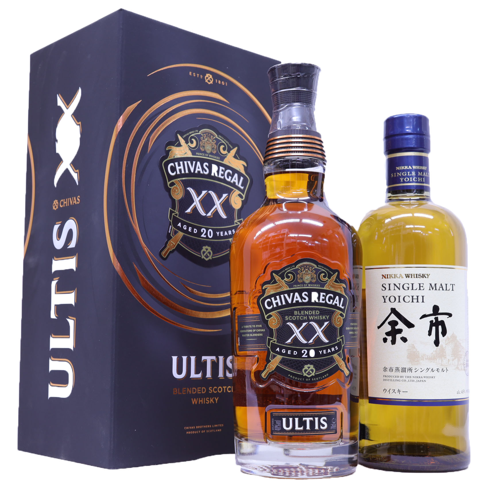 ニッカウイスキー 余市シングルモルト 2本セット