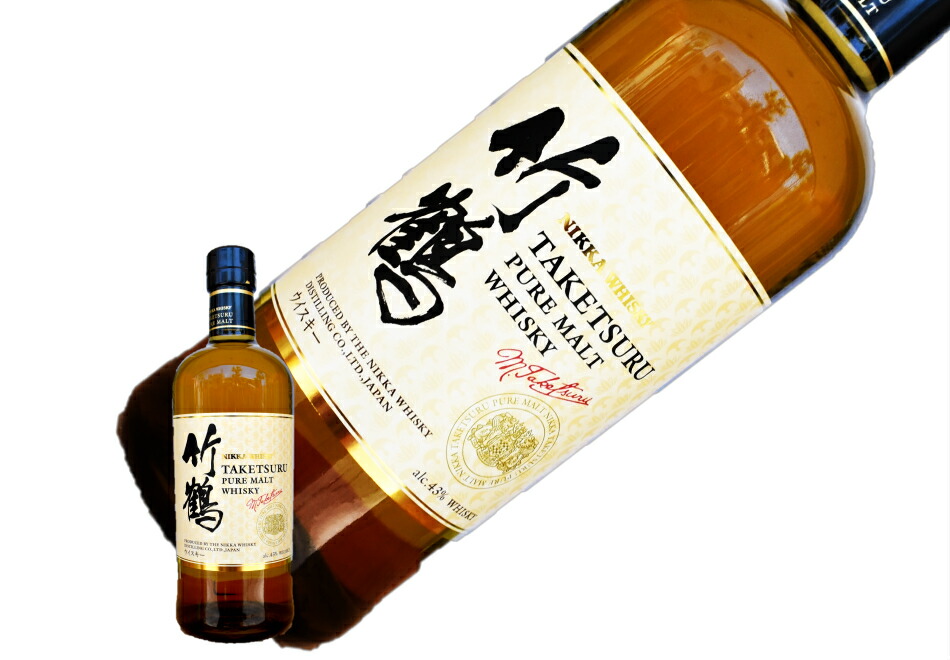 楽天市場】ニッカウヰスキー 竹鶴ピュアモルトホワイトNEWラベル : 酒