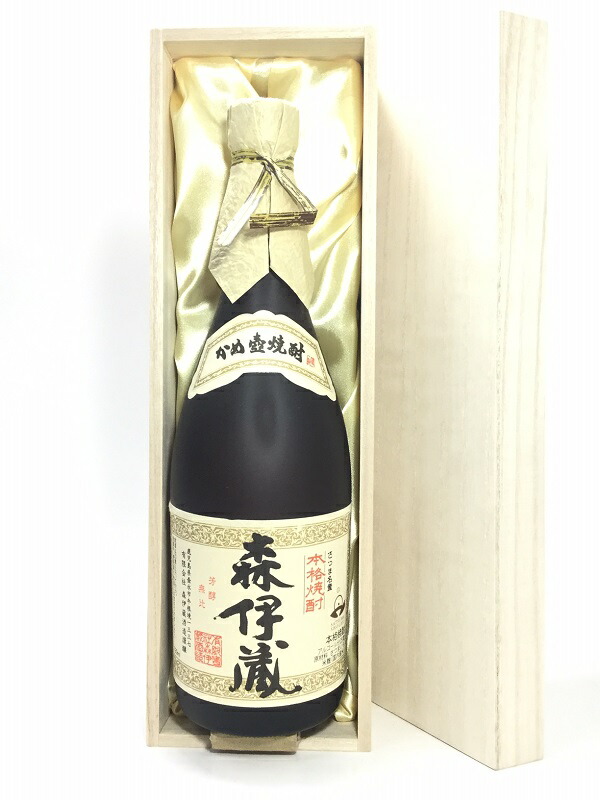 楽天市場】木箱入（銘柄・シリーズ森伊蔵）（いも焼酎｜焼酎）：日本酒