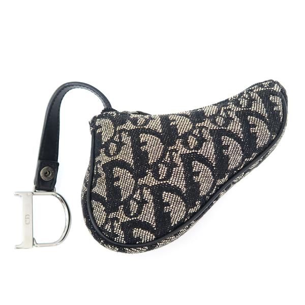 Christian Dior ディオール トロッター ジャガード がま口 財布