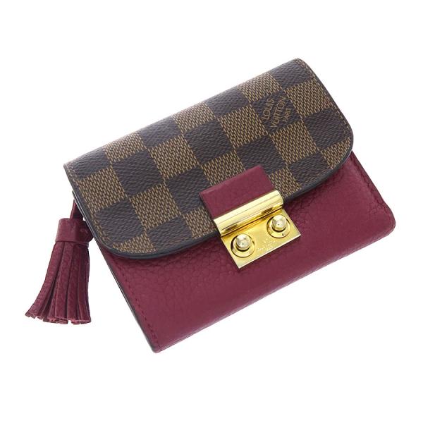 LOUIS VUITTON ポルトフォイユ クロワゼット コンパクト ルイ