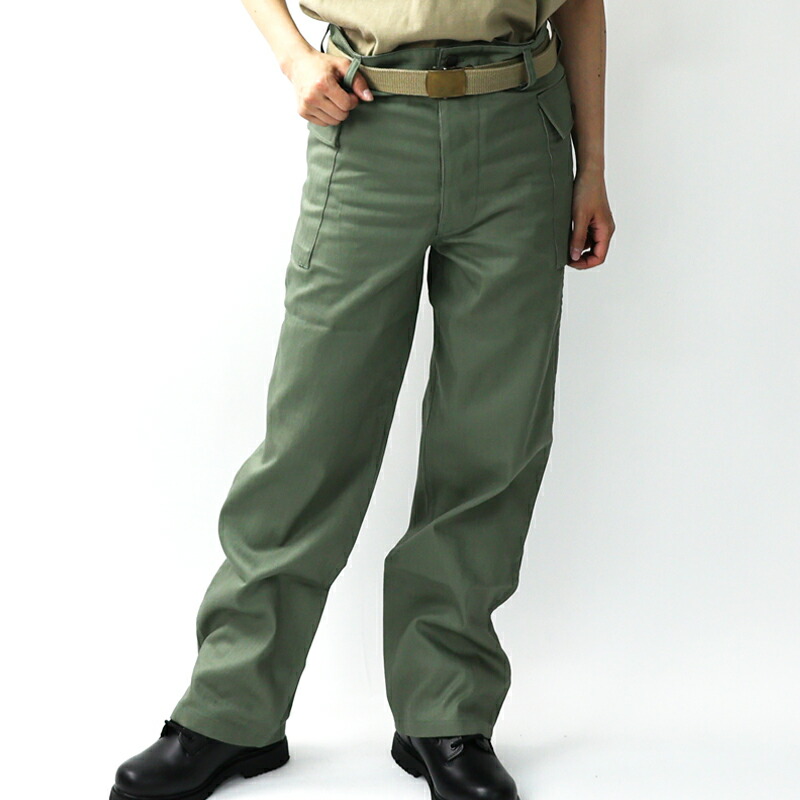 楽天市場】アメリカ軍. HBT M43トラウザーズ[復刻品] アメリカ 米軍 US