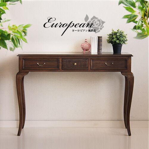 英国アンティーク猫脚コンソールテーブル⁄木製机⁄飾り棚サイドテーブル