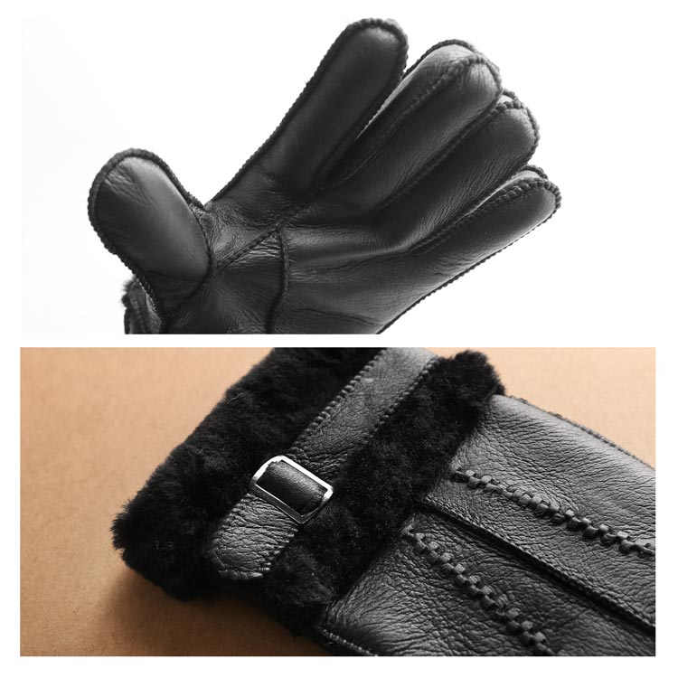 楽天市場】【10%offクーポン】ムートン 手袋 メンズ ダブルフェイス