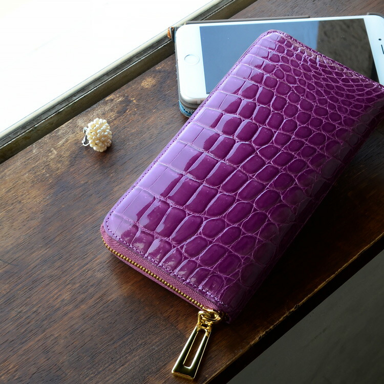 クロコダイル財布.紫（KAIYO）Singapore 2026年最新】kaiyo