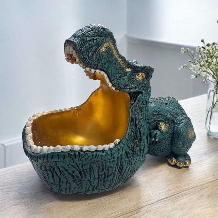 銅製 ティラノサウルス 恐竜 インテリアアクセサリーギフト置物 装飾品