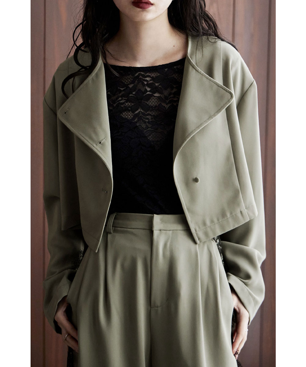 楽天市場】セットアップパンツドレス アシメデザインジャケット