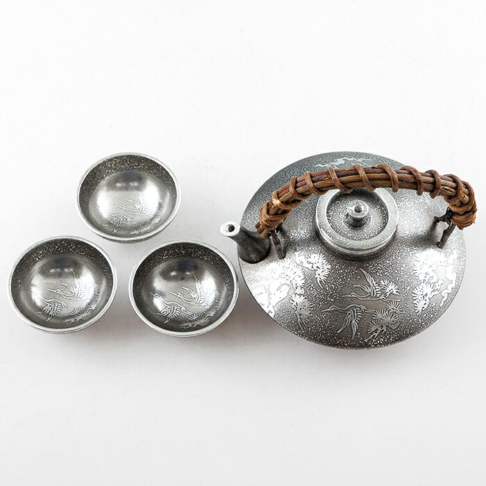 楽天市場】【公式 薩摩錫器工芸館】錫 黒じょか 酒器セット 260ml 父の