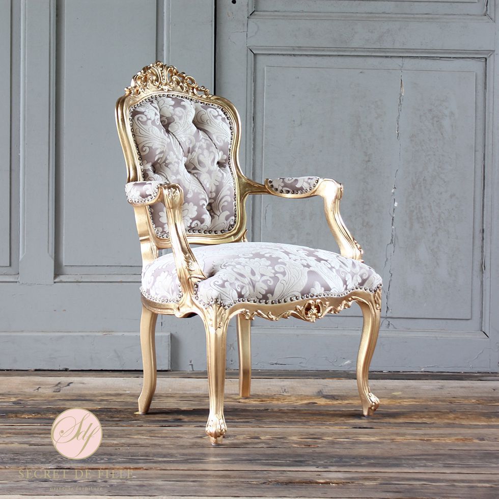 アンティークチェア ロココ調 英国